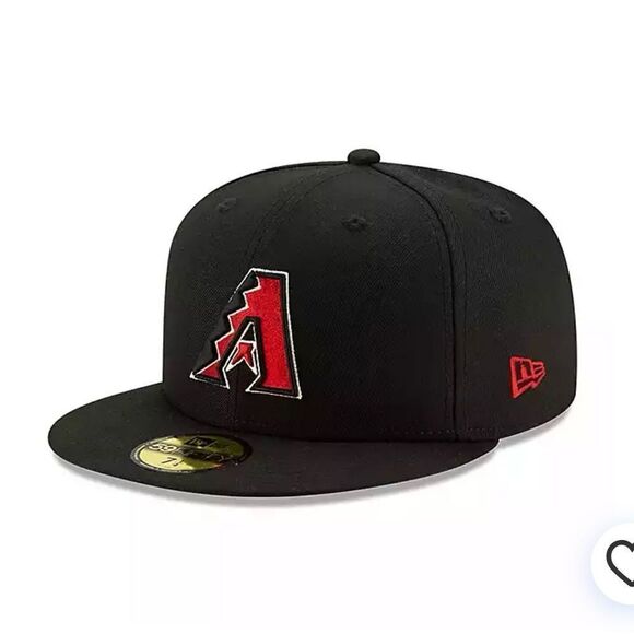 New Era Arizona Diamondbacks 25th Anniversary 59FIFTY Fitted Hat BLK 7 1/8 NWT - Picture 3 of 11